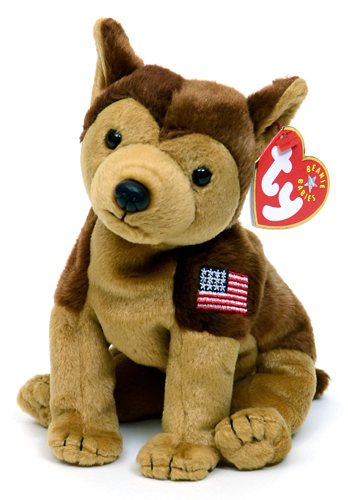 American Flag Beanie Baby