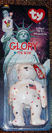 American Flag Beanie Baby