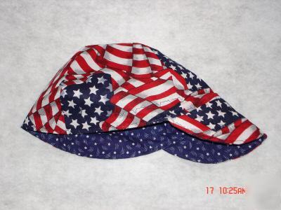 American Flag Beanie Hat