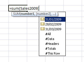 Autocomplete Excel 2007