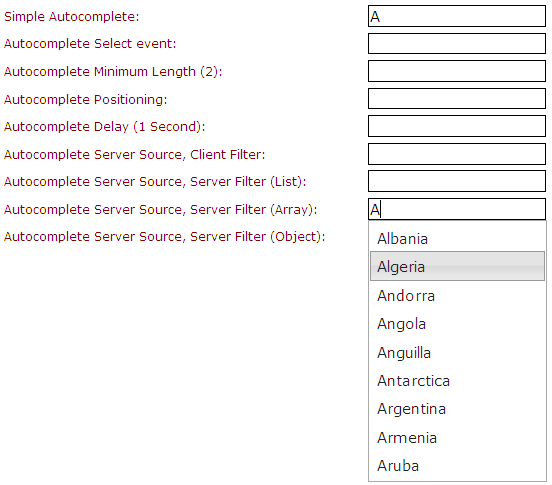 Autocomplete Jquery Ajax Example