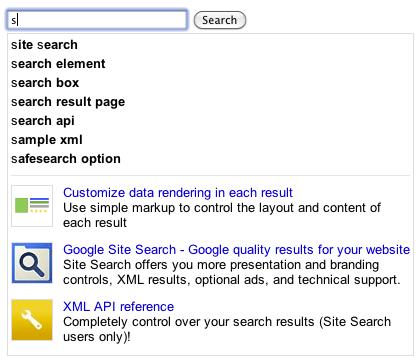 Autocomplete Search