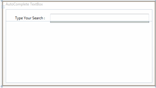 Autocomplete Search Box Wpf