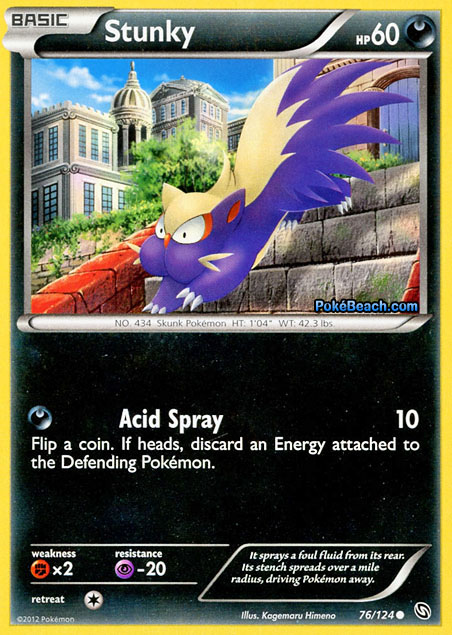 Basic Pokemon Cards List