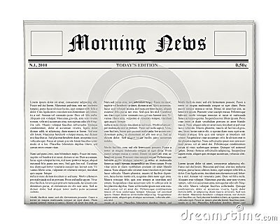 Blank Newspaper Template For Kids Free