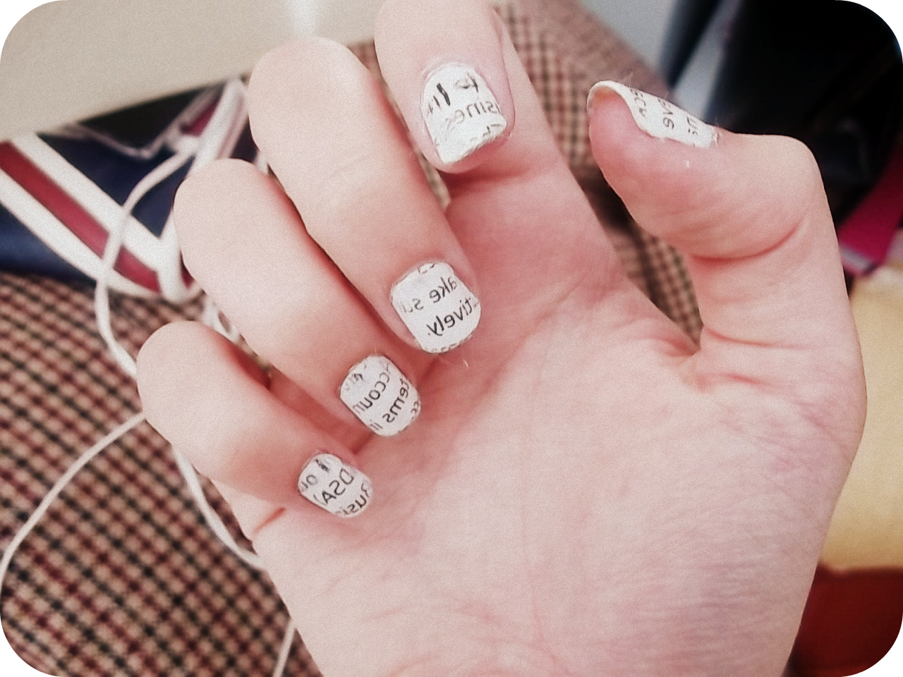 Can You Do Newspaper Nails With Nail Polish Remover