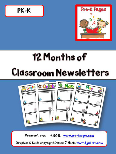 Classroom Newsletter Examples