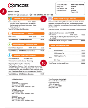 Comcast.net Billing Login