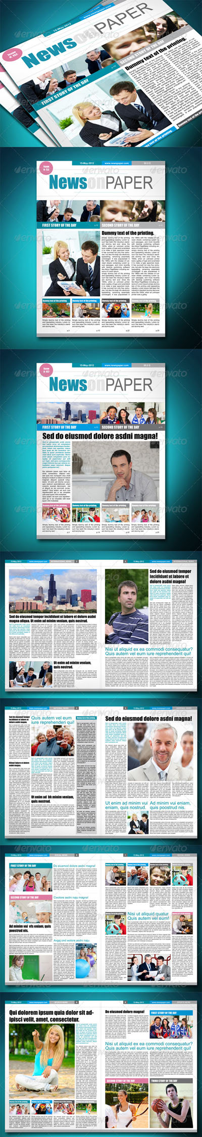 Download Newspaper Template For Mac