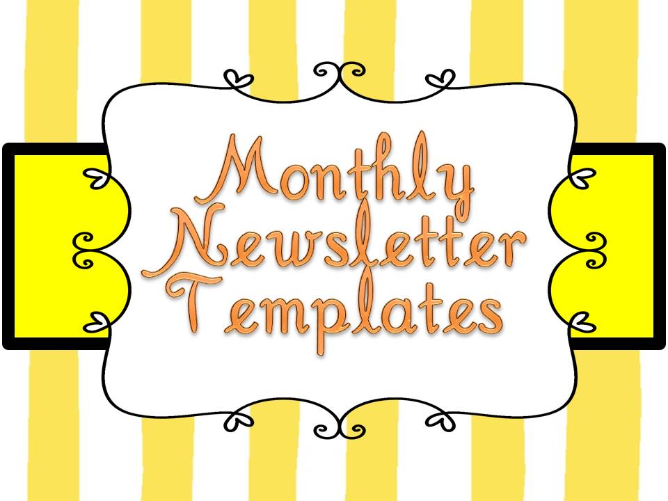 Elementary School Newsletter Templates Free