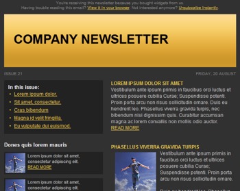 Free Newsletter Templates For Word