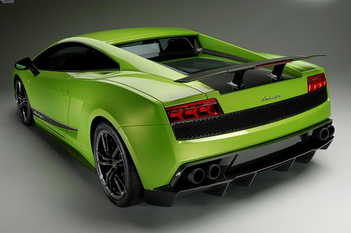 Green Lamborghini Murcielago Wallpaper