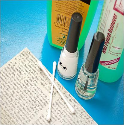 How To Do Newspaper Nails Using Water