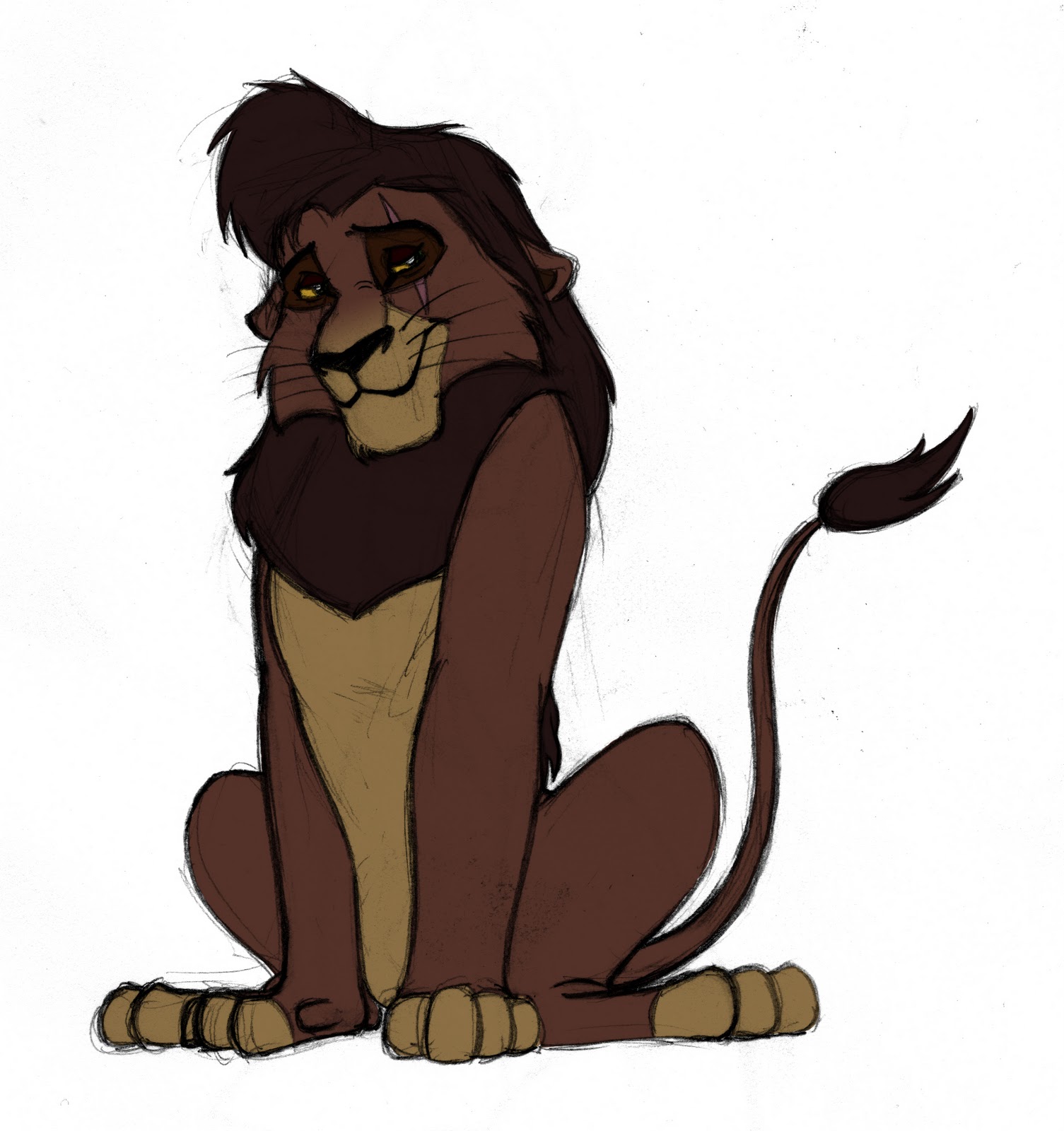 How To Draw Lion King 2 Characters