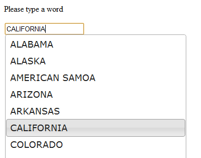 Jquery Autocomplete Methods