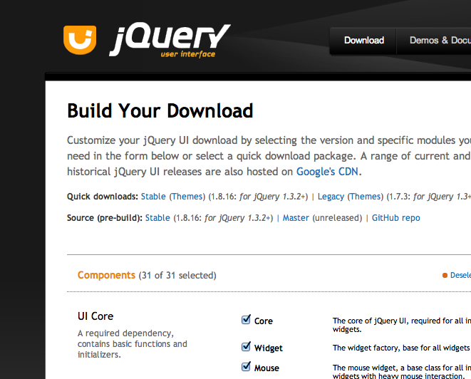 Jquery Autocomplete Methods