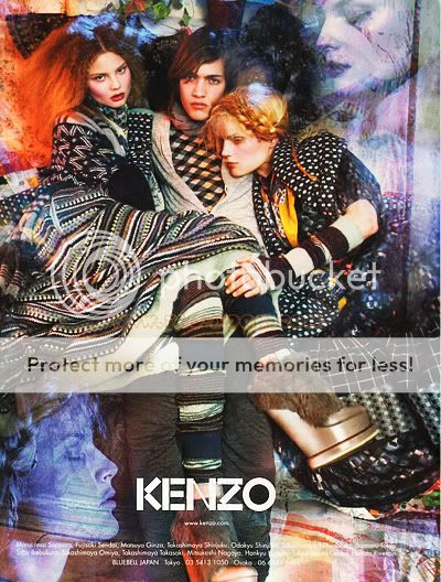 Kenzo Perfume Model