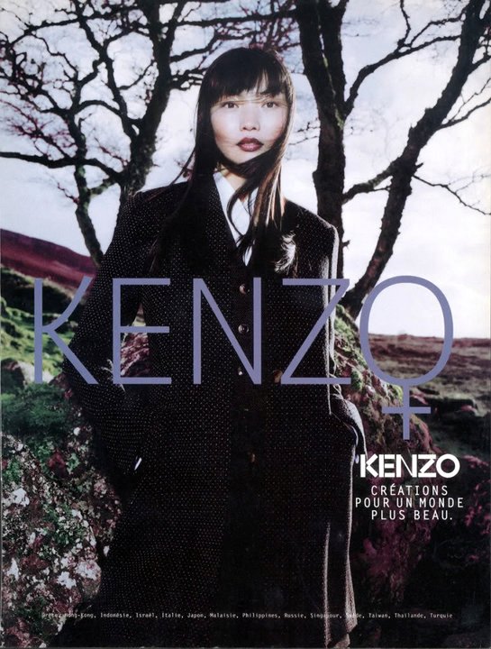 Kenzo Perfume Model