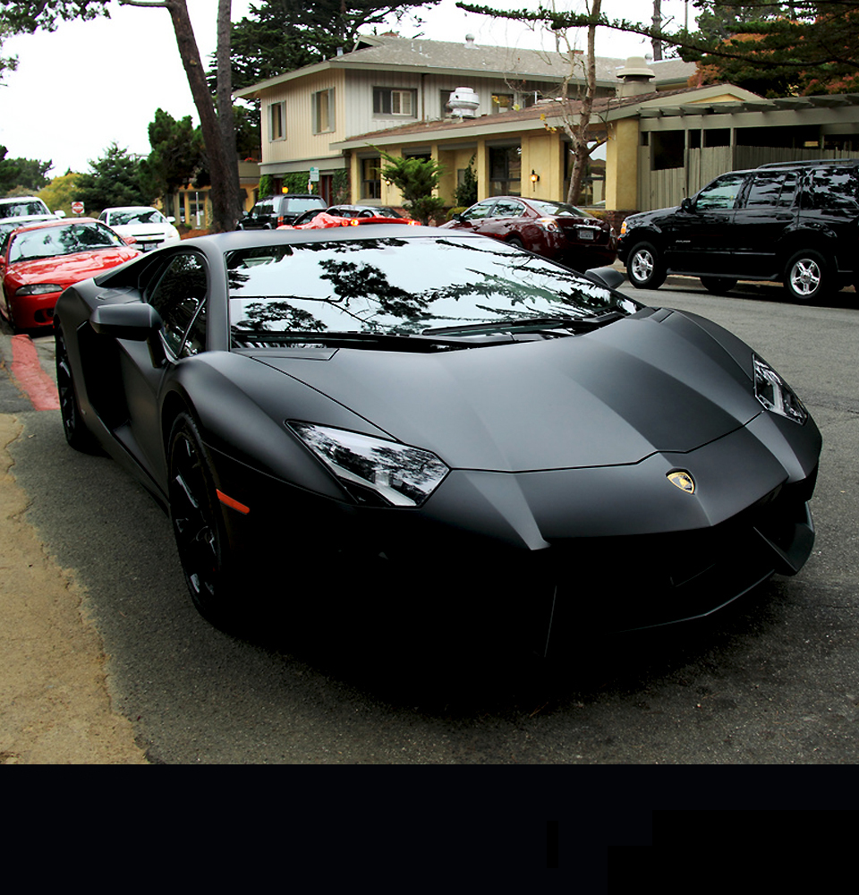 Lamborghini Aventador Black