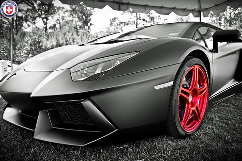 Lamborghini Aventador Black Background