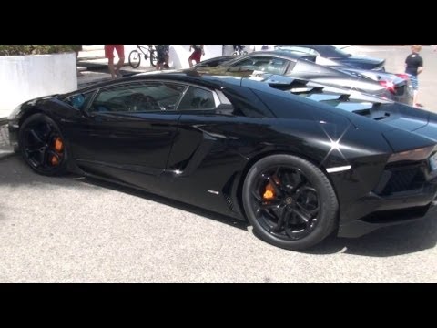 Lamborghini Aventador Black Metallic