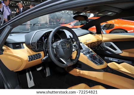 Lamborghini Aventador Interior Pictures