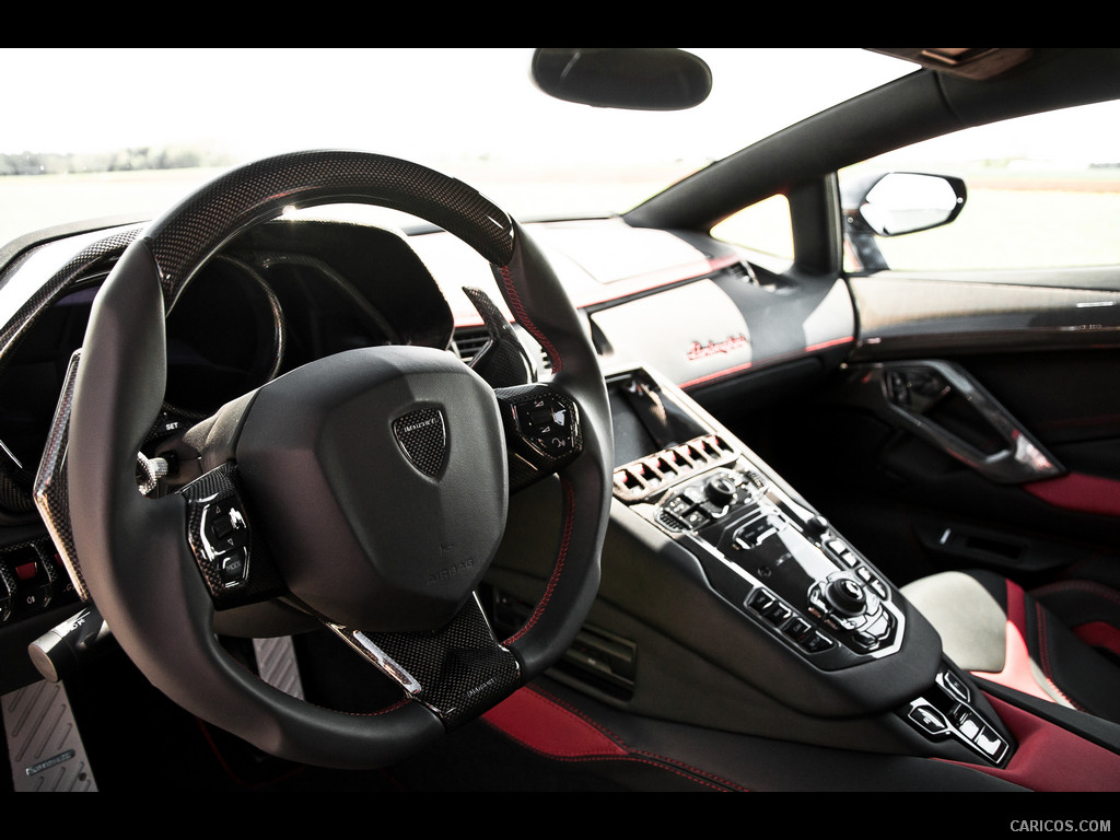 Lamborghini Aventador Interior Wallpaper