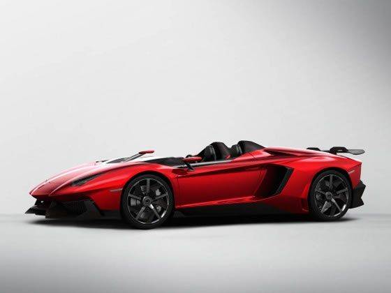 Lamborghini Aventador J Roadster Top Gear