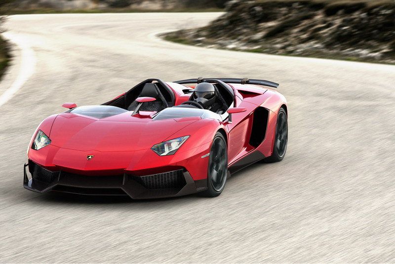 Lamborghini Aventador J Roadster Top Gear