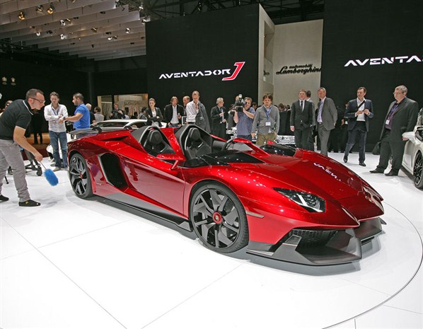 Lamborghini Aventador J Roadster Wallpaper