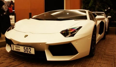 Lamborghini Aventador White