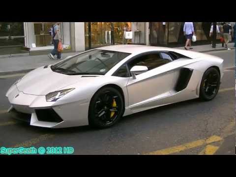 Lamborghini Aventador White Convertible