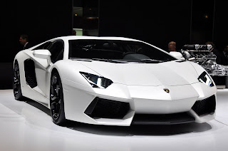 Lamborghini Aventador White Convertible