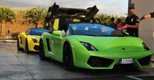 Lamborghini Gallardo Black And Green