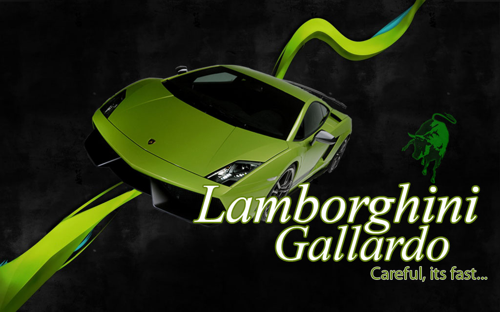 Lamborghini Gallardo Black And Green