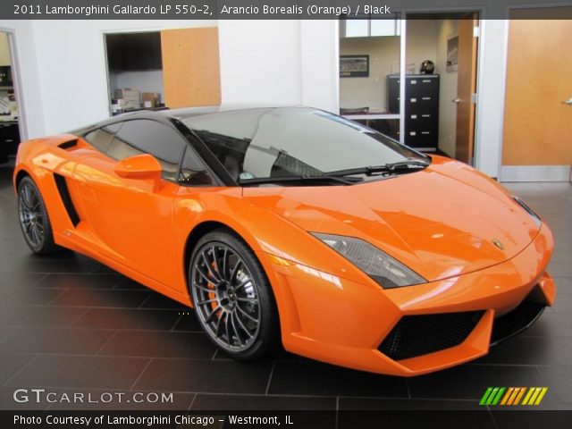 Lamborghini Gallardo Black And Orange