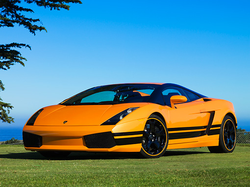 Lamborghini Gallardo Black And Orange