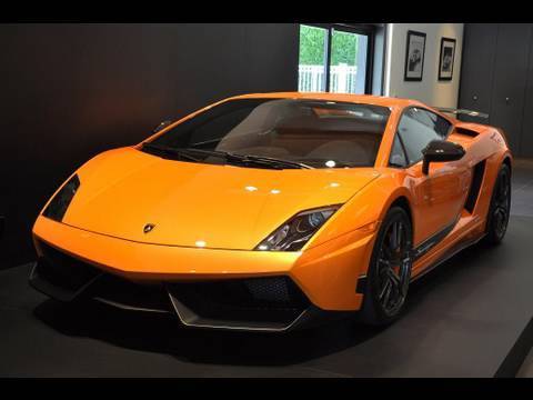 Lamborghini Gallardo Black And Orange