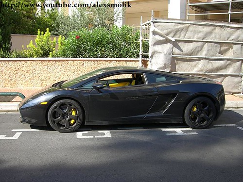 Lamborghini Gallardo Black And Yellow