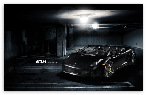 Lamborghini Gallardo Black Matte