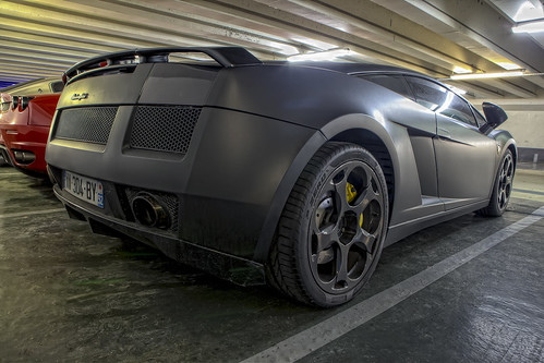 Lamborghini Gallardo Black Matte