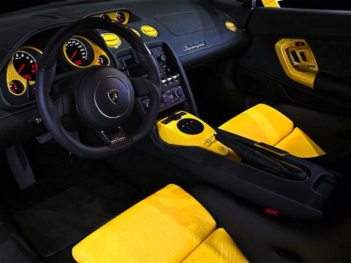 Lamborghini Gallardo Interior Pictures