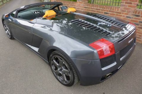 Lamborghini Gallardo Spyder Interior