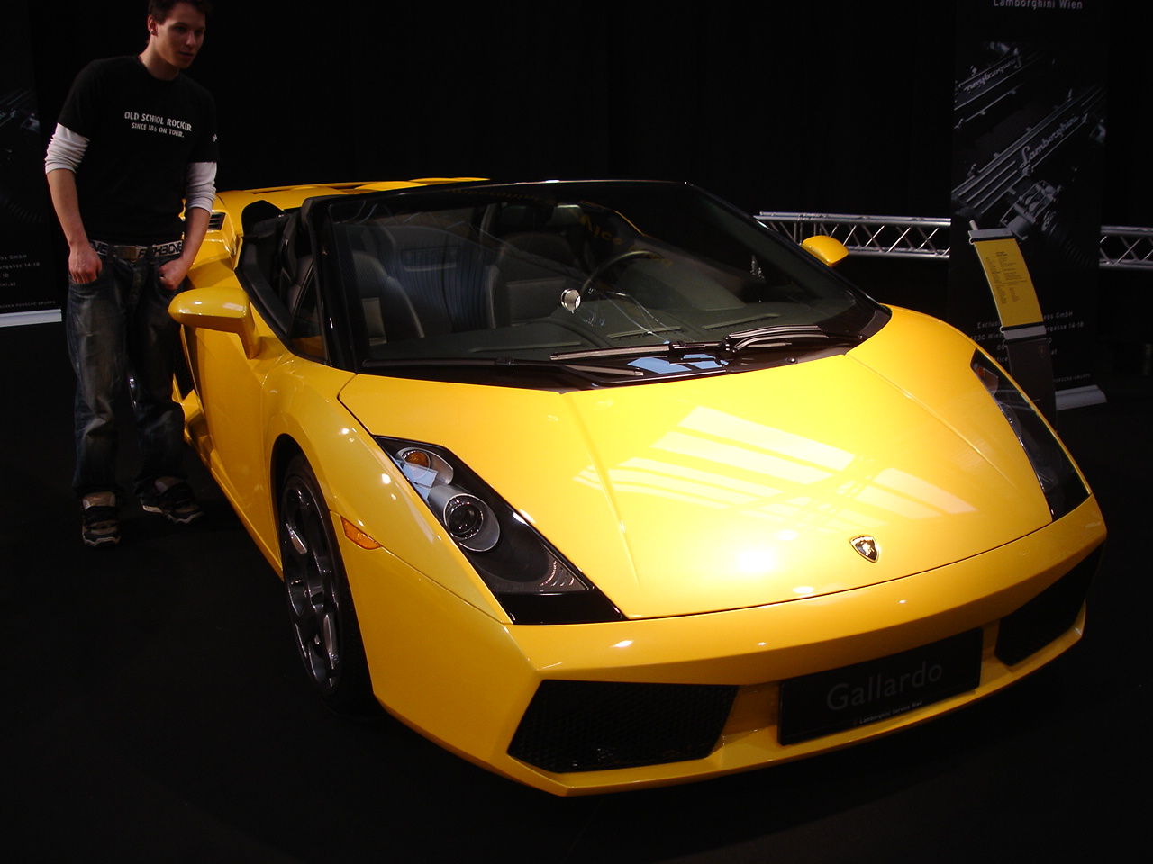 Lamborghini Gallardo Spyder Yellow