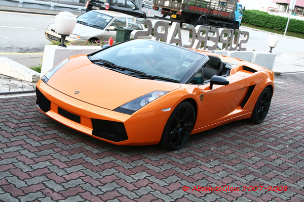 Lamborghini Gallardo Spyder Yellow