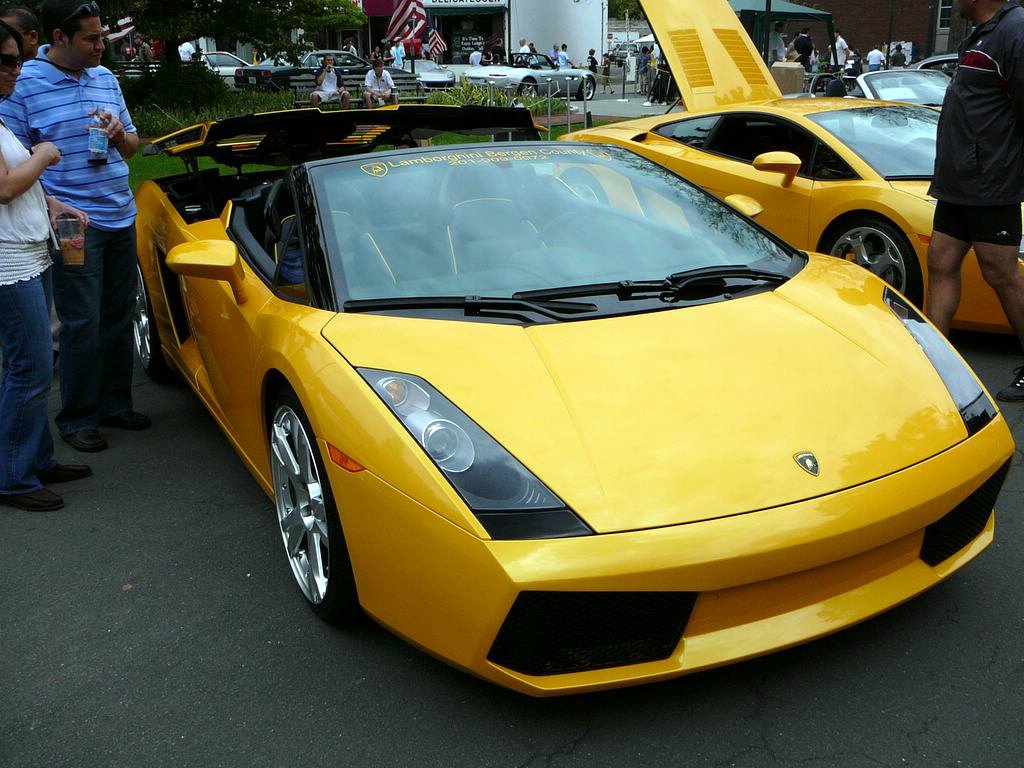 Lamborghini Gallardo Spyder Yellow