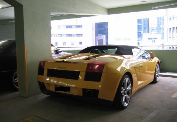 Lamborghini Gallardo Spyder Yellow