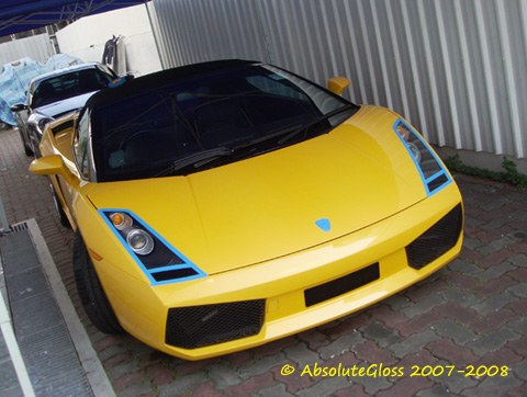 Lamborghini Gallardo Spyder Yellow