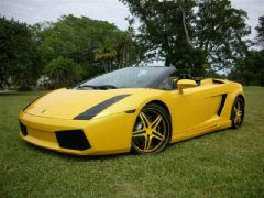 Lamborghini Gallardo Spyder Yellow