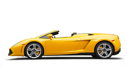 Lamborghini Gallardo Yellow Convertible